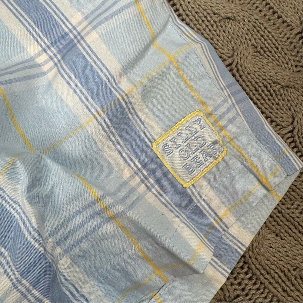 Disney Pooh Blue Polo One Piece and Plaid Shorts Set ~ 18M - Picture 4 of 14
